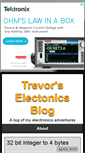 Mobile Screenshot of electronics.trev.id.au